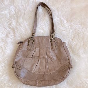 H&M real leather handbag medium sized